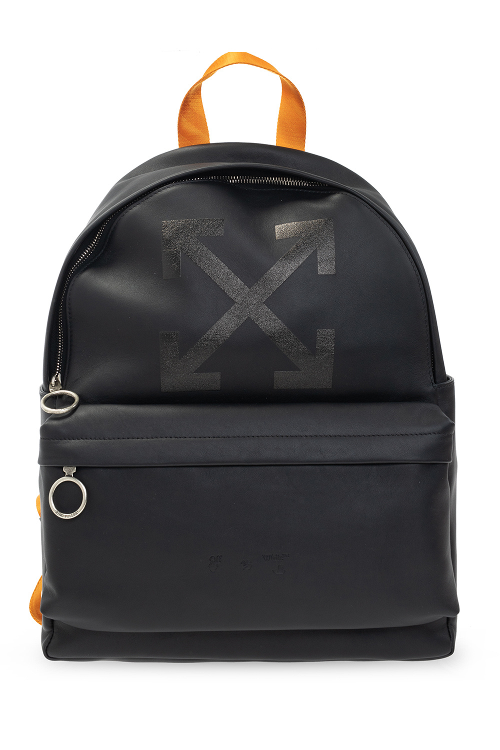 Off white backpack leather sale